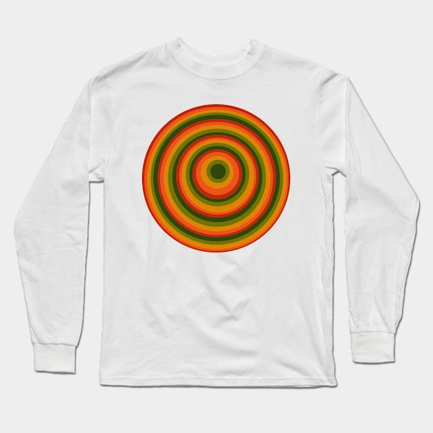 Abstract Circle Long Sleeve T-Shirt by maramyeonni.shop